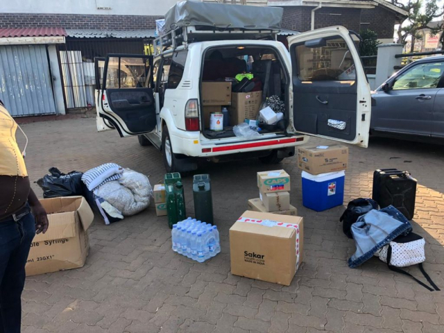 Packing For Binga Siabuwa Clinic